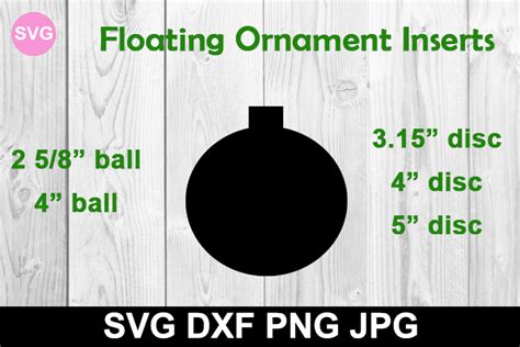 If you are new to dreaming tree, this is a wonderful place to start. Free Floating Ornament Insert SVG/DXF File | Christmas ...