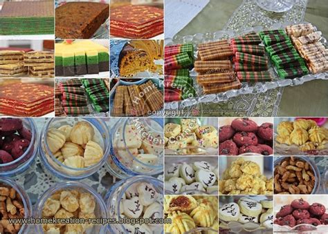 Ask your friends to take you to a raya bazaar. HomeKreation - Kitchen Corner: Menu Biskut dan Kek Hari ...