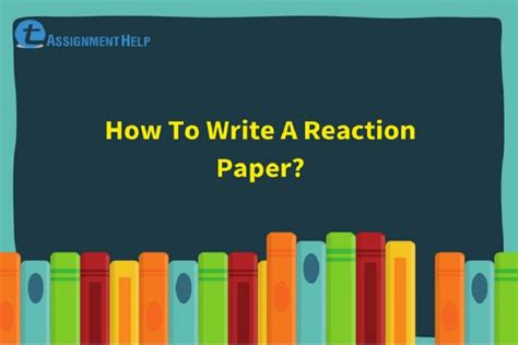 Writing reaction or response papers about documentaries require students to properly understand the given material and present and argument showing how it fits the following guidelines will assist you in planning how to write a reaction paper to a documentary. How To Write A Reaction Paper? | Total Assignment Help