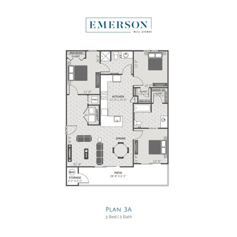 Union tempe offers unfurnished studio, one bedroom and two bedroom apartments and unfurnished three and four bedroom city homes, along with furnished three and four bedroom apartments just across the street from arizona state university. 1 & 2 Bedroom Apartments in Downtown Tempe | Emerson Mill ...