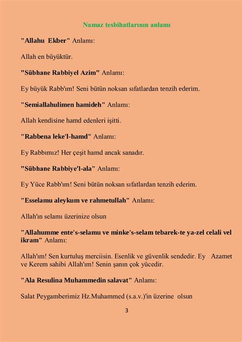 Bu sureler kısa ve ezberlemesi kolay namaz sureleri, kısa namaz sureleri, namaz sureleri arapça ve türkçe okunuşları, sesli. Namaz Sureleri Tam baskı by Ali Ceyhan - PDF Archive