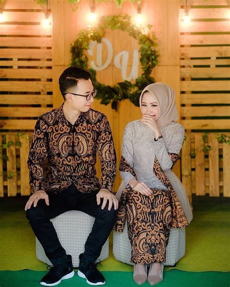 Model Gamis Couple Tunangan / Jual Baju Batik Couple Tunangan Di Lapak Dfriends Batik Bukalapak ...