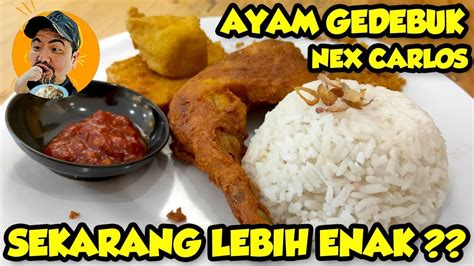 Sangat murah dan ramah kantong bukan? AYAM GEDEBUK NEX CARLOS - NASI UDUK AYAM GORENG DAN SAMBEL ...