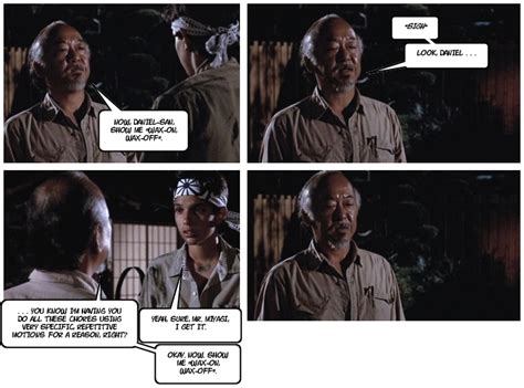 He earned an academy award nomination for writing. Now That's Quality Cheese, No. 1: The Karate Kid ...