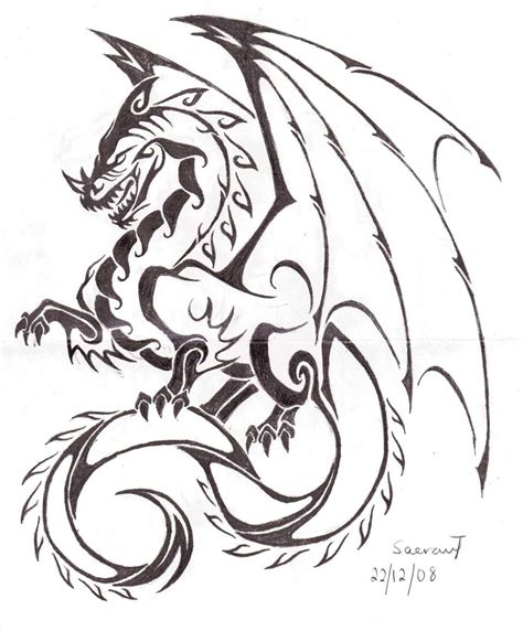 Simple dragon drawing easy dragon drawings cool easy drawings dragon anatomy small how to draw dragon heads, step by step, drawing guide, by dawn. Cool Dragon Drawing and Chinese Dragon Drawing Easy At Paintingvalley | Cool dragon drawings ...