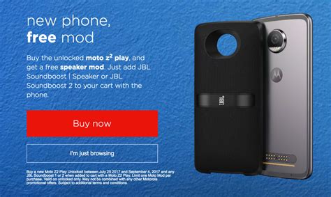 This section is only available when a memory card is inserted. DEAL: Buy a Moto Z2 Play, Get a Free JBL SoundBoost 2 Moto Mod