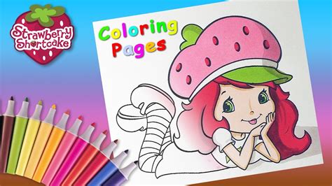 Fruit coloring pages to print. #LearnColors Coloring Strawberry Shortcake. Coloring Pages ...