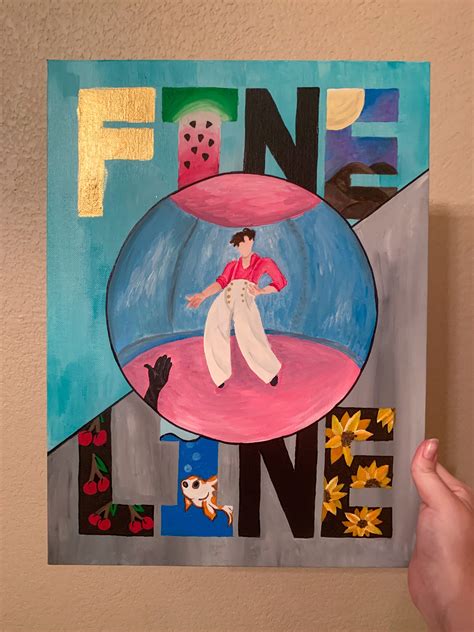 Official harry styles facebook page. Acrylic painting inspired by Fine Line songs in 2020 ...