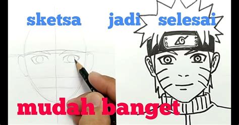 30 Gambar Kepala Naruto Keren- Tutorial Menggambar Wajah ...
