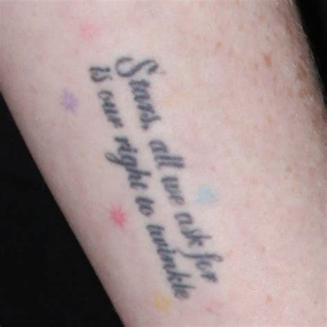 Marilyn monroe quote tattoo | tattoo quotes, tattoos. Lindsay Lohan Flaunts Marilyn Monroe Quote Tattoo on Forearm