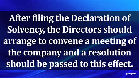 In malaysia, the winding up laws are contained in companies act 1965 and bankruptcy act. PROCEDURES FOR VOLUNTARY WINDING UP OF COMPANY BY MEMBERS ...