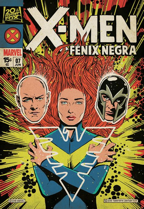 Telepath jean grey has gained power beyond all comprehension, and that power has corrupted her absolutely! Dark Phoenix Brazil Comic-Con Poster : xmen