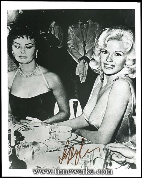 But many credit this 1957 photo of sophia loren and jayne mansfield.newcomer loren had just skyrocketed. Was Sophia Loren giving Jayne Mansfield the "Evil Eye"? | TIMEWERKE