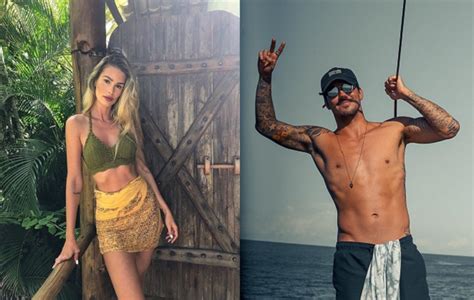 How tall is yasmin brunet? Gabriel Medina e Yasmin Brunet pintam prancha de surfe ...