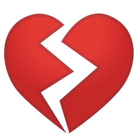 Transparent Broken Heart Emoji Png / Broken Brokenheart Heart Hearts Crown Tumblr Red Heartr ...