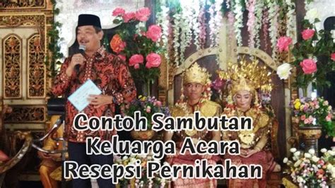 Pidato sambutan acara resepsi 38 koleksi contoh ucapan terima kasih pembubaran panitia pernikahan. Teks Pidato Ketua Panitia Resepsi Pernikahan Terbaru ...