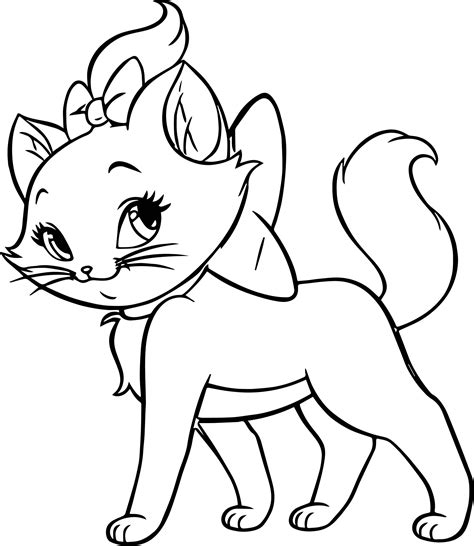 Share their adventures with these great. nice Disney The Aristocats Cat Walking Coloring Page ...