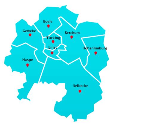 Liste aller postleitzahlen im hagen ; Hausmeisterdienst Stadtteile Hagen | Gelford GmbH