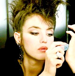 In french, with english subtitles.an excerpt from luc besson's subway. starring isabelle adjani and christopher lambert.no copyright. Isabelle Adjani and her "Mohican" hairstyle in the film ...