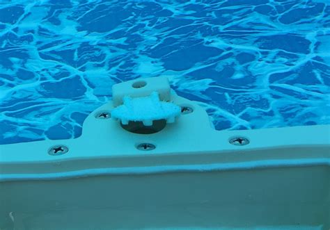 Above ground pool vacuum port. Doughboy skimmer vacuum port cover