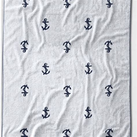 Genovega thick blanket beach towel. Anchor towel from Lands End | Beach towel, Dee gee, Beach ...