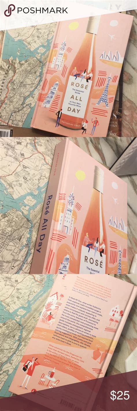 Not only are coffee table books beautiful, they're a thoughtful gift when bought with the receiver in mind. ROSÉ ALL DAY GUIDE TO WINE COFFEE TABLE BOOK NWT Boutique | Coffee table books, Rose, Day