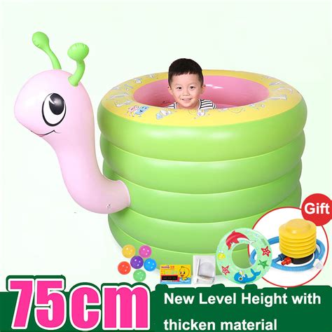 How to buy baby inflatable bathtub? Aliexpress.com : Buy Portable Inflatable cartoon Baby Bath ...