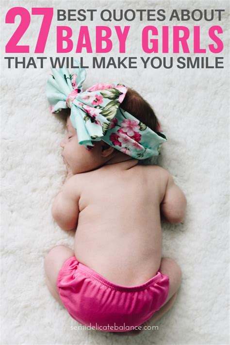 4 right now, i'm following. 27 Sweet Baby Girl Quotes That Will Make You Smile