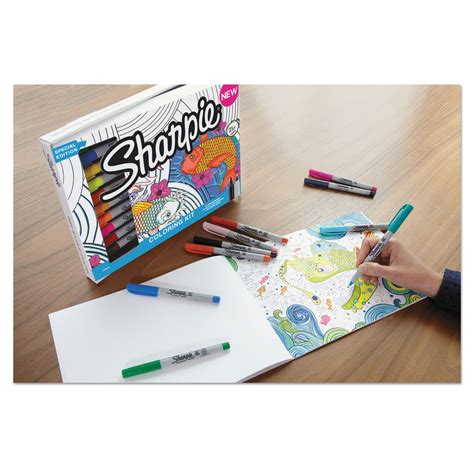 Maybe you would like to learn more about one of these? Sharpie Adult Coloring Kit, Aquatic Theme Coloring Book ...