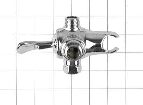 What makes us delta faucet company. U4920-PK : Delta 3-Way Shower Diverter With Hand Shower ...