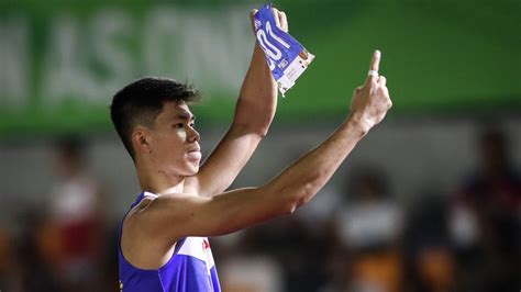 Top pole vaulter, ernest john ej obiena has won another honor for the philippine flag. EJ Obiena aims for August athletics restart