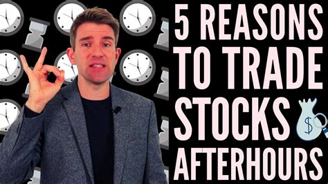 Cynthia started can you trade options after hours robinhood trading stock options in the late 90s and discovered the forex market in 2002. 5 Reasons To Trade Stocks After-Hours! ⌛🕒 - YouTube