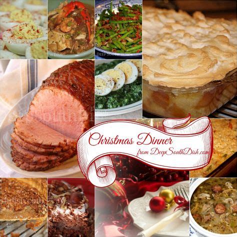 Our christmas dinner recipes collection has you covered on all the classic mains—christmas glazed ham, prime rib roast and yorkshire pudding, and roasted turkey. Southern Christmas Dinner Menu and Recipe Ideas ...