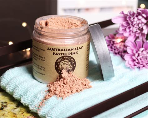 Australia's highest rated pink clay mask. Australian Pastel Pink Clay 100% Pure Natural | Pink ...