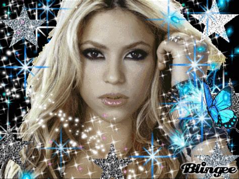 Shakira photographed on april 2, 2018 at torre bellesguard antoni gaudi in barcelona, spain. shakira blue Image #105770556 | Blingee.com