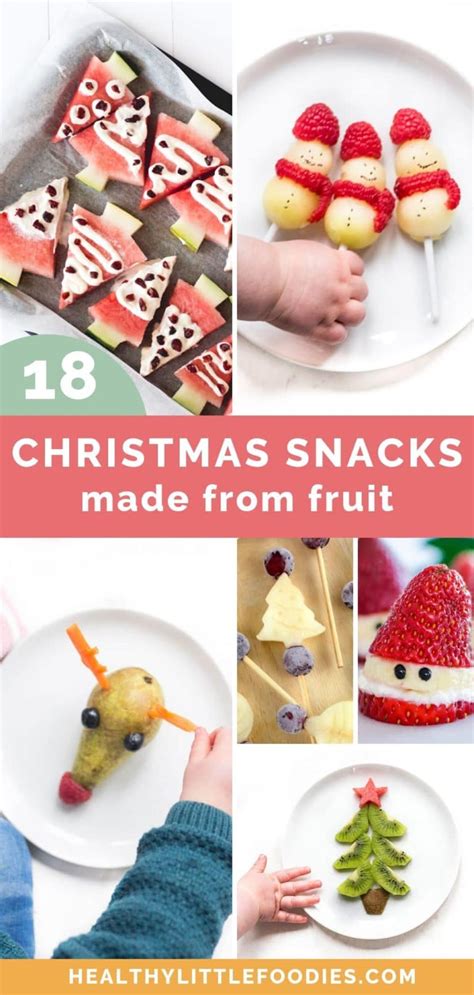 We all have that one dish that is pretty thank you for this recipe! 18 Healthy Christmas Snacks for Kids - Healthy Litttle ...