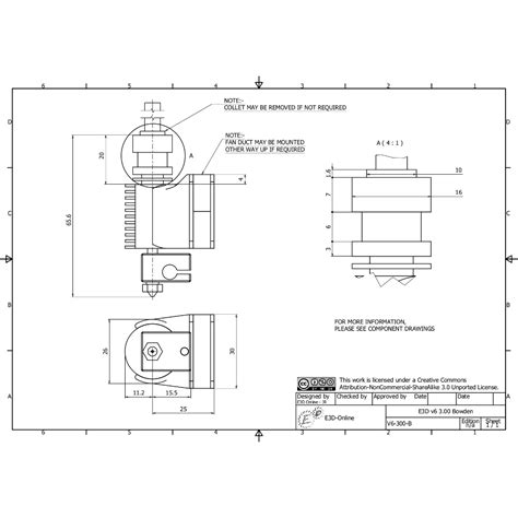 Jun 15, 2021 · e3d v6 hotend mount. v6 HotEnd Metal Parts Only - 3.00mm Bowden | YouPrintin3D