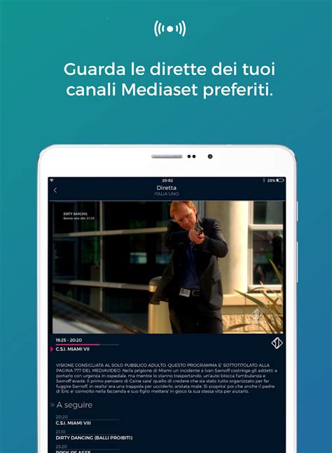 Mediaset play è l'applicazione con cui potrai seguire la programmazione e i contenuti offerti dal gruppo dedicato a media e comunicazione. Mediaset On Demand - App Android su Google Play