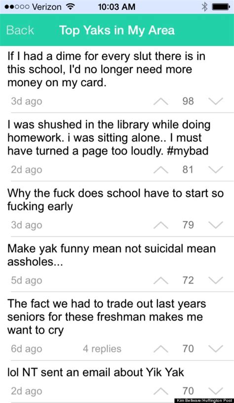 We did not find results for: Anonymous Message App Yik Yak Faces Backlash From An ...