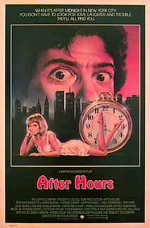 A new york office worker has a very strange night when he ventures for a late night date with a woman he just meets. After Hours Roseanne Arquette