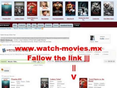 Bottom line is, you can go ahead and watch the free online movies on the website, but no need to download it. Watch Movies Online free Without Downloading - YouTube