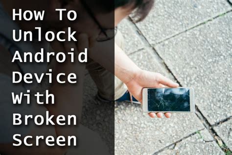 Click lock on the bottom of the screen. remove lock screen from broken Android phone Archives ...