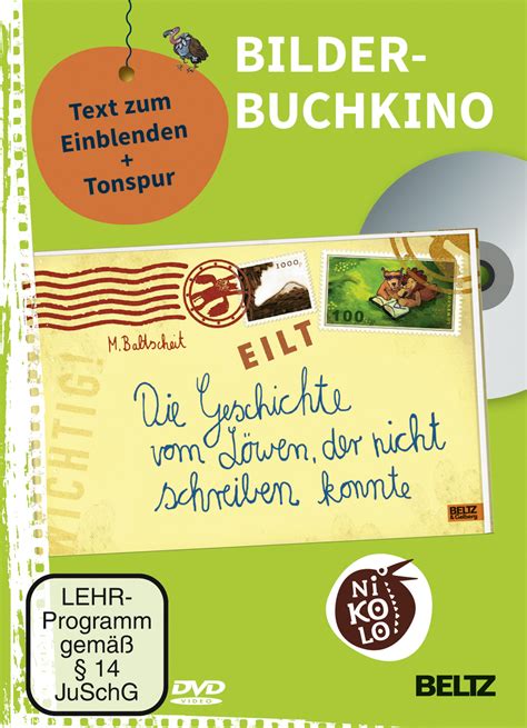 Staune, lache und fantasiere mit! Bilderbuchkino: »Die Geschichte vom Löwen, der nicht ...