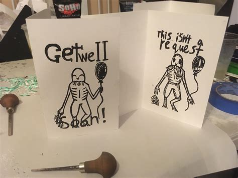 Order custom greeting cards you can easily personalize online in minutes. Starting to make relief greeting cards with my own lil ...
