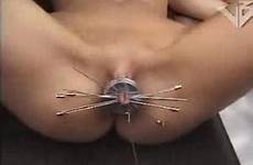 bdsm pussy torture needle extreme tit pain tg fetish avi mb