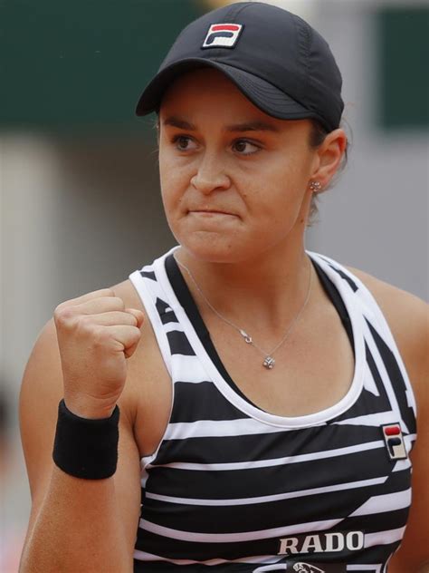 Muchova serves in her match against barty. French Open 2019: Ashleigh Barty results, next match ...