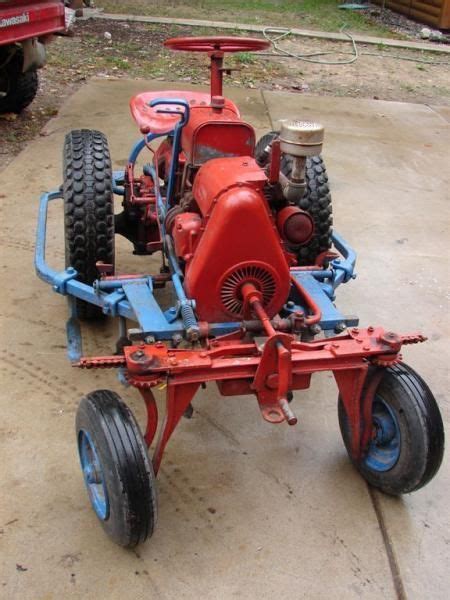 It needs to be extremely tight for your mower to start smoothly. Make your own compact tractor! | Tractors, Garden tractor, Homemade tractor