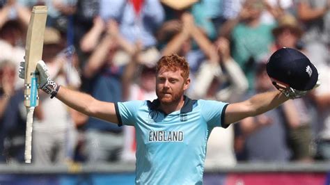 He was awarded 'man of the match.' World Cup 2019: Jonny Bairstow ton takes England past New Zealand into semifials