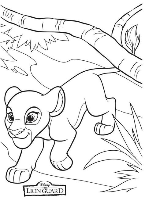 Pages à colorier de la série télévisée the lion guard. The Lion Guard Coloring Pages Collection | Cartoon ...