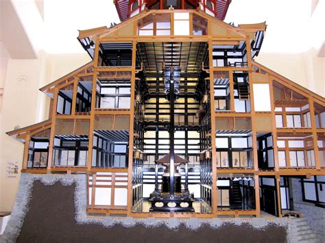 At this point we have the rough layout of our castle. Azuchi Castle 1:20 Model - Japanese Patterns of Design